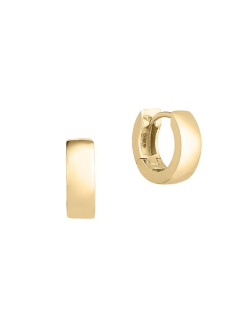 ROBERTO COIN Women's 18K Yellow Gold Huggie Hoop Earrings - Yellow Gold