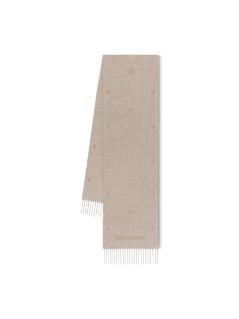 Louis Vuitton LV Blason Embroidered Scarf