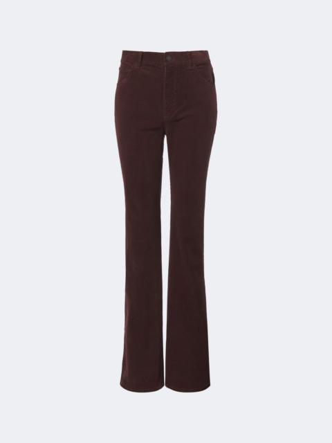 NILI LOTAN Joan cotton-blend corduroy straight pants