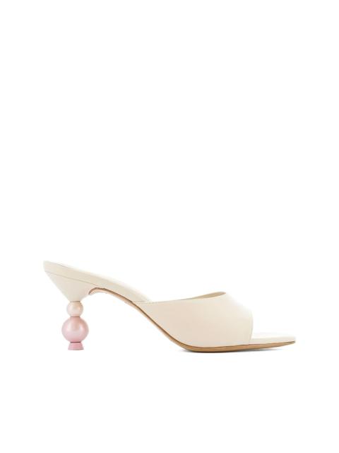 SOPHIA WEBSTER 70mm Perla beaded heel sandals