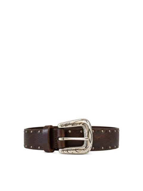 Anderson's STUDDED WESTERN-STYLE BELT