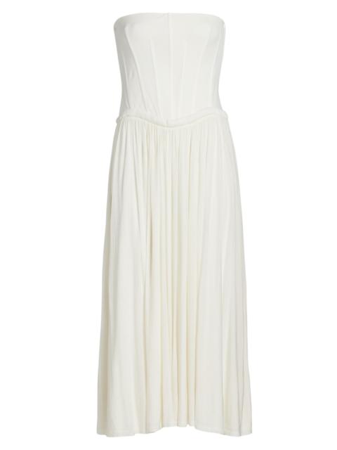 SIMKHAI Women's Adalys Bustier Dress - Ivory
