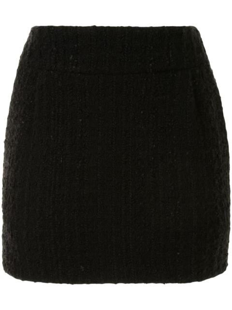 ALEXANDRE VAUTHIER tweed mini skirt