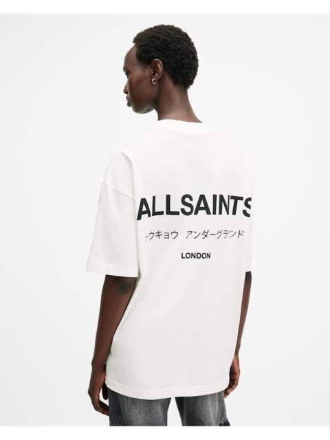 ALLSAINTS UNDERGROUND OVERSIZED CREW NECK T-SHIRT