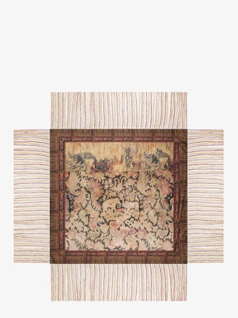 Pierre-Louis Mascia Aloeuw Silk Fringed Foulard