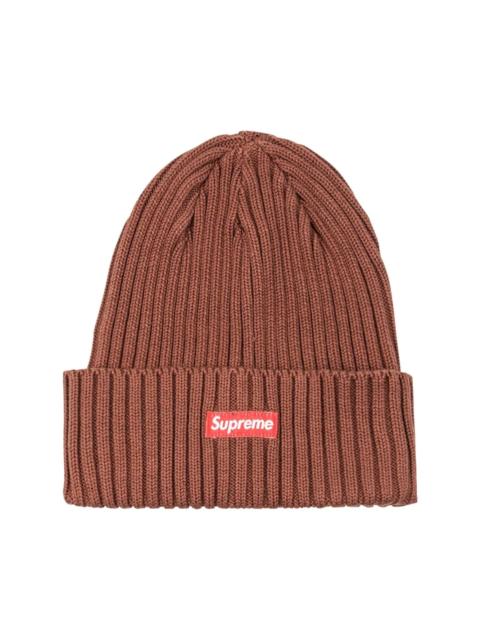 Supreme box-logo ribbed beanie