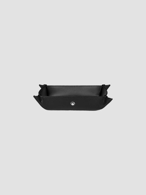 Montblanc Unisex Medium Leather Catch Tray - Black