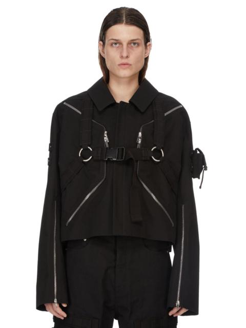 Rick Owens BLIXA CROPPED CARGO MAC