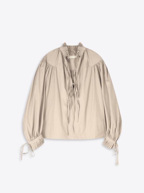 Dries Van Noten RUFFLED COTTON SHIRT