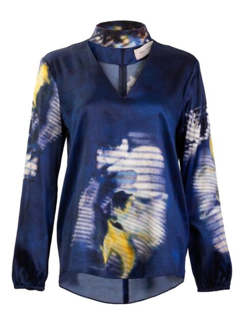 SILVIA TCHERASSI V-neck floral blouse