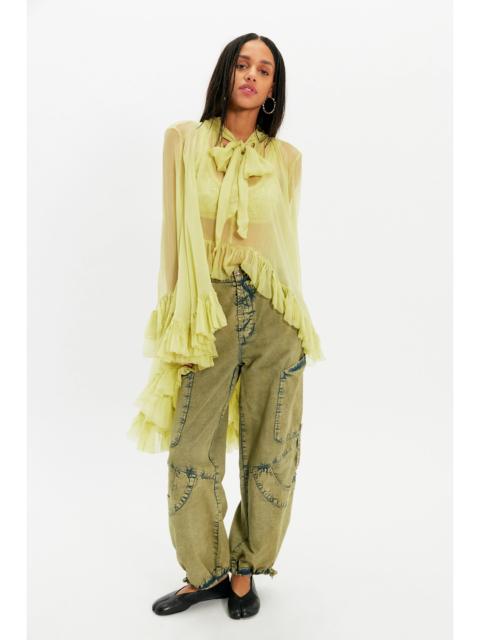 FREE PEOPLE Full Sleeve Frill Top