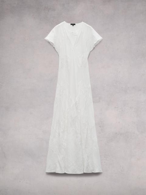 Delancy Ramie Embroidered Dress
Maxi