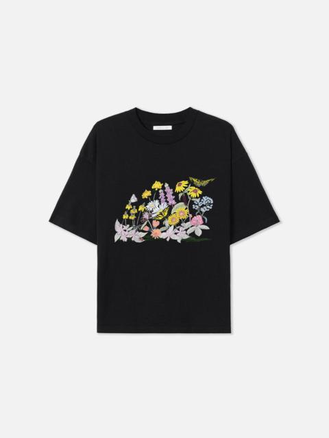 John Elliott GARDEN RIVIERA CROPPED TEE