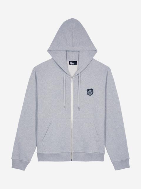 The Kooples GREY BLAZON HOODIE
