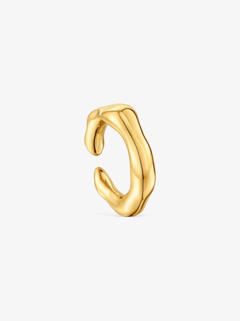 TOUS Silver vermeil Open ring Tabit