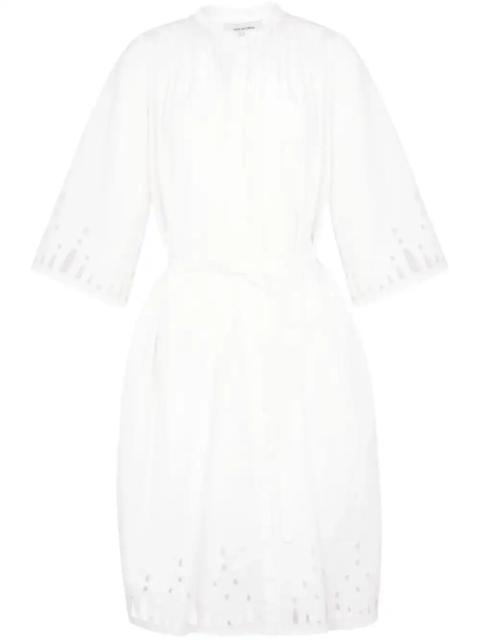 Yves Salomon pleated midi dress