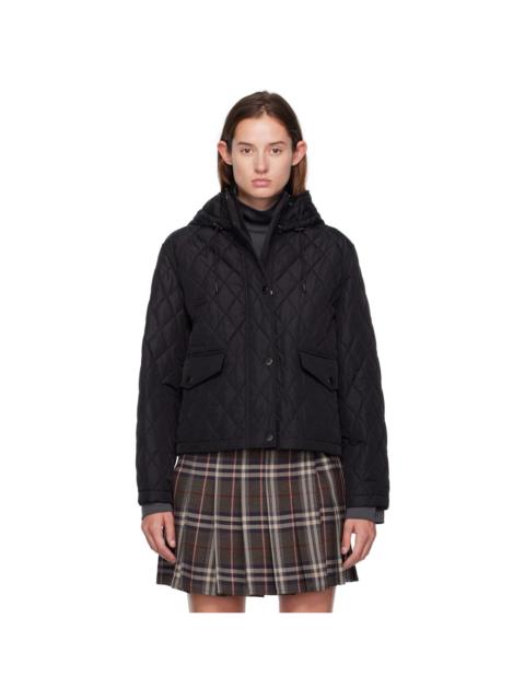 Burberry Black Pembroke High Neck Jacket