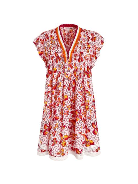 Vilebrequin Women Mini Dress Iris Lace- Vilebrequin x Poupette St Barth