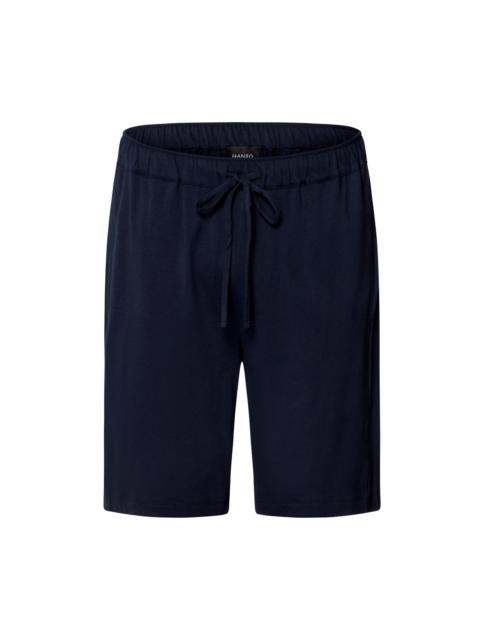 HANRO Night And Day Cotton Drawstring Shorts