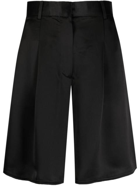 BY MALENE BIRGER high-waist satin shorts