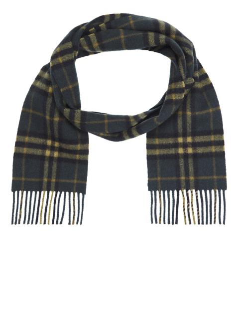 Check Cashmere Scarf