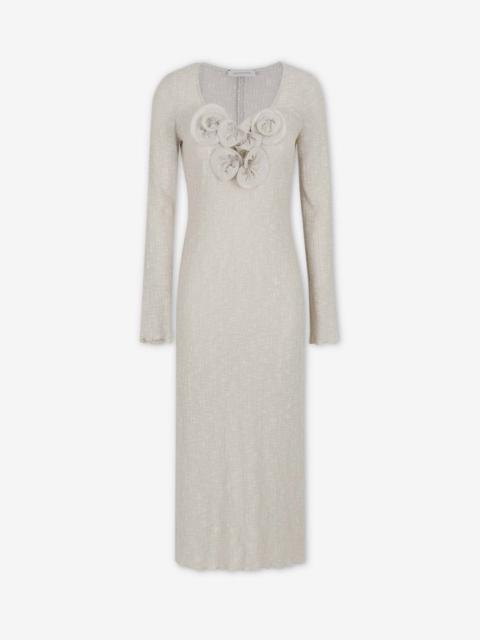 MAGDA BUTRYM FLORAL MIDI DRESS