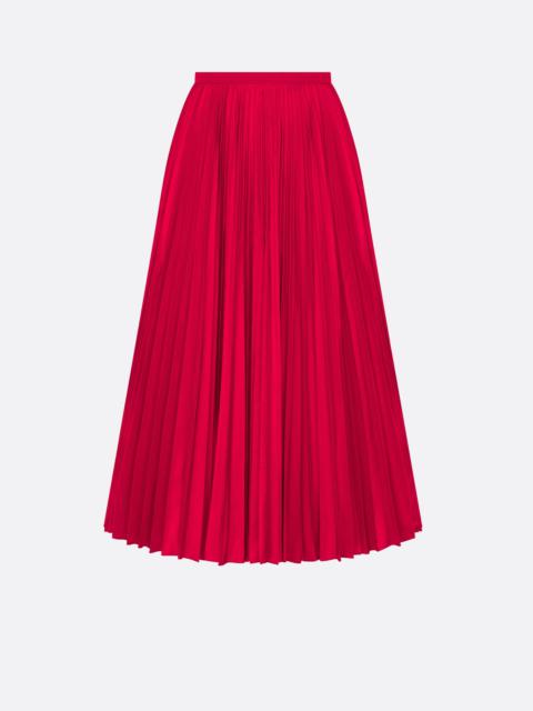 Dior Mid-Length Pleated Skirt