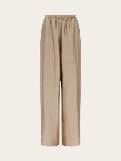 FERRAGAMO Silk trouser