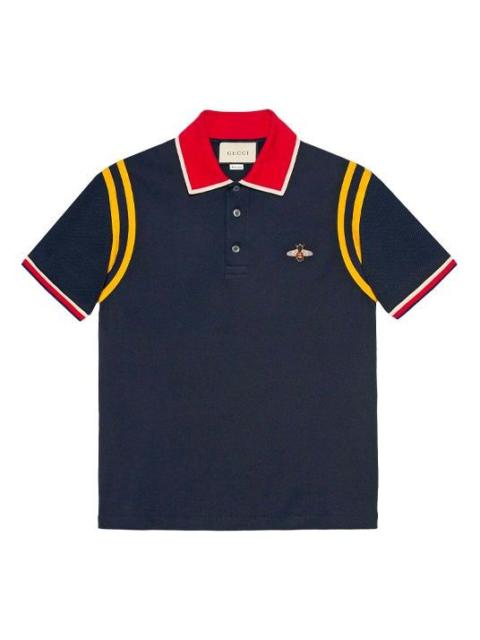 GUCCI Gucci SS21 Polo shirt Bee 'Black' 500971-X9M37-4033