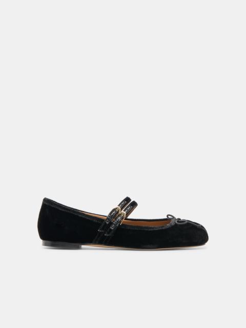 dolce vita GIBSEN BALLET FLATS NERO VELVET