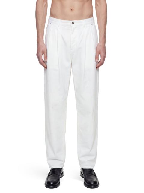 HED MAYNER Pleated Denim Pants