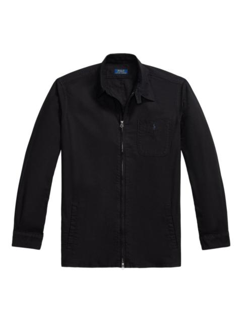 Polo Ralph Lauren zip-front long-sleeve shirt