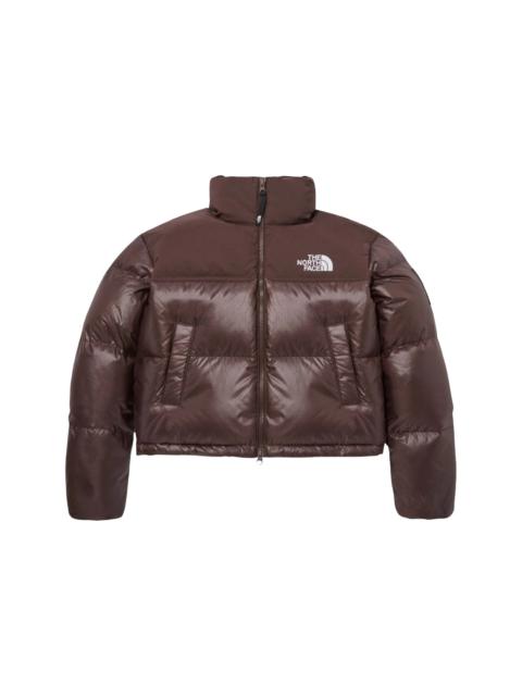 The North Face (WMNS) The North Face White Label Novelty Nuptse Down Jacket Asia Sizing 'Cocoa Brown' NJ1DQ80L