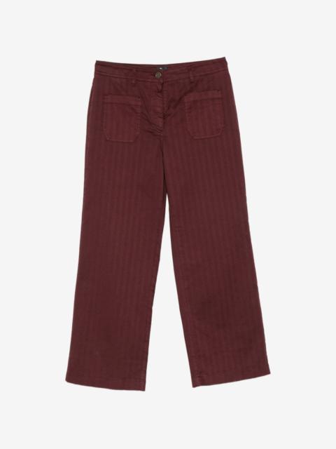 Etro patch-pocket trousers