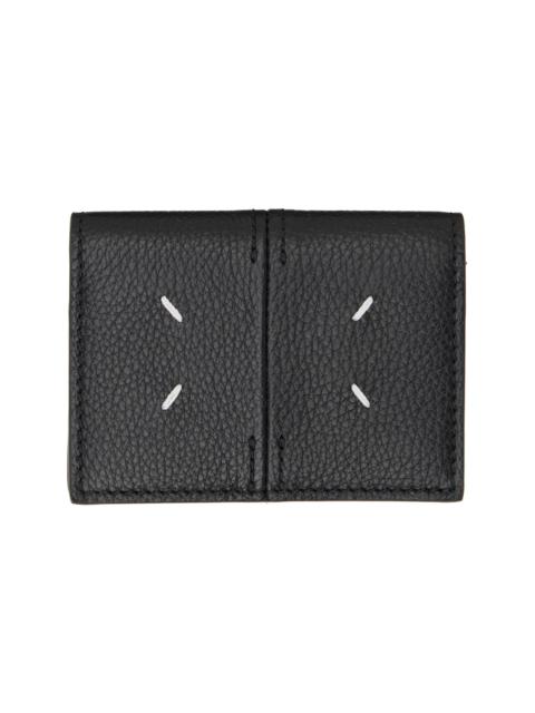 Maison Margiela Black Leather Card Holder