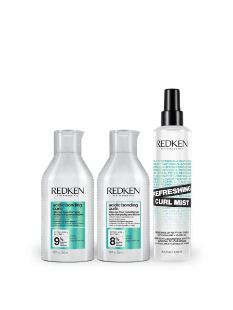 Redken Curl Refreshing Trio