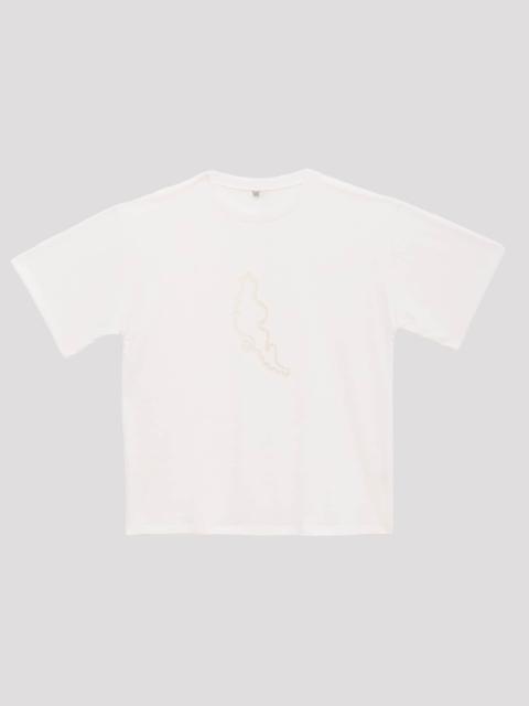 BASERANGE Ponte Loose Tee Shirt - Regenerative Cotton Jersey