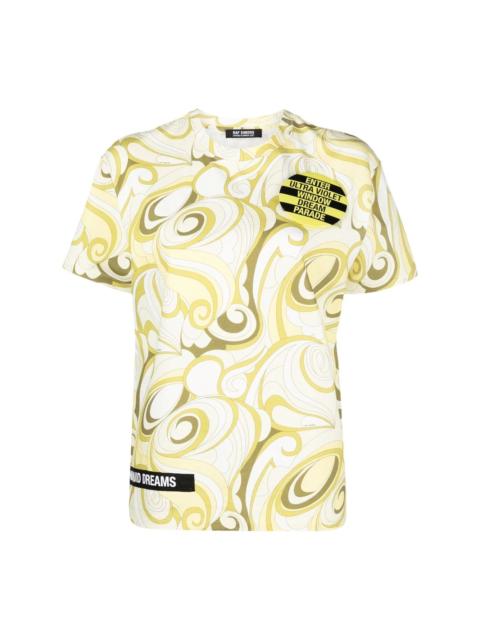 Raf Simons abstract-print T-shirt