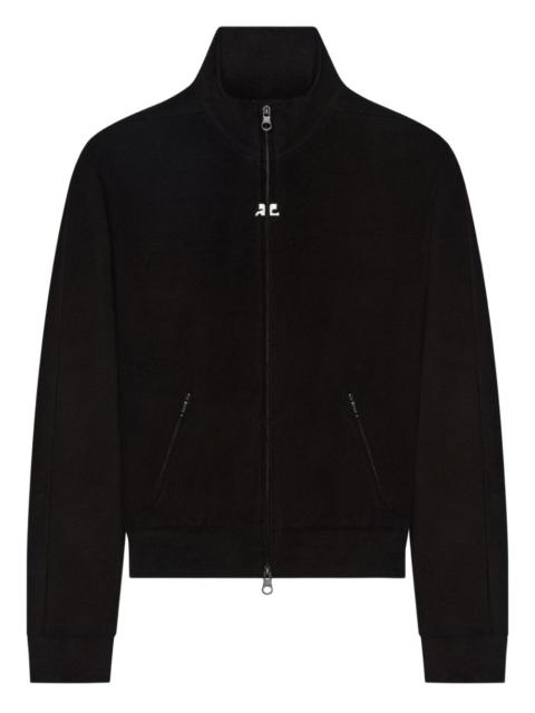 courrèges zip-up jacket