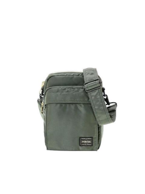 PORTER logo-patch messenger bag