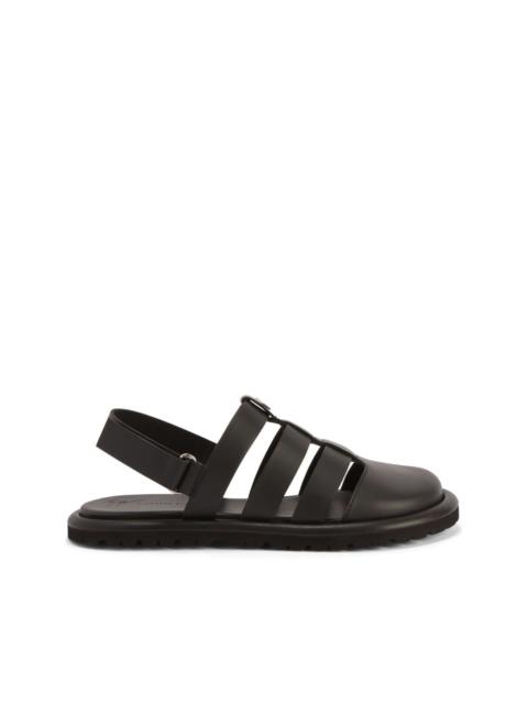 Giuseppe Zanotti Rusery leather cage sandals