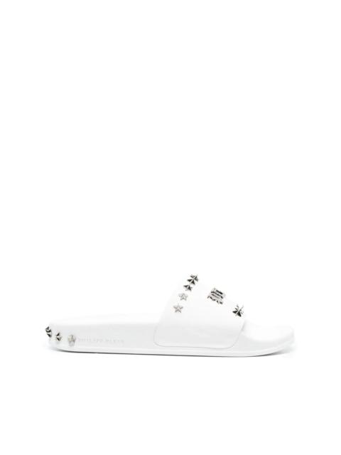 PHILIPP PLEIN Gothic Plein stud-studded sandals