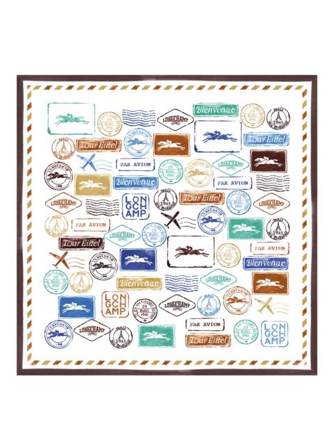 Longchamp Evasions Longchamp Silk scarf 50