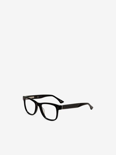 Zadig & Voltaire stud-embellished square-frame glasses