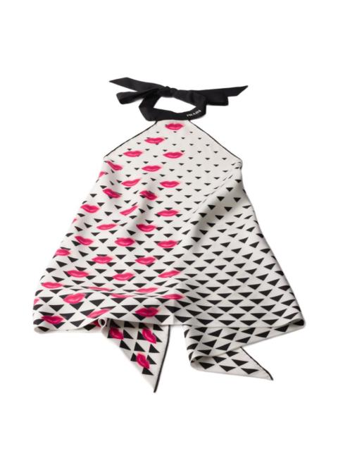 Prada printed top