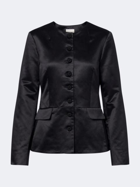POSSE Verity cotton and silk satin jacket