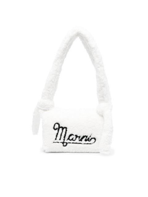 Marni small Prisma terry-cloth shoulder bag