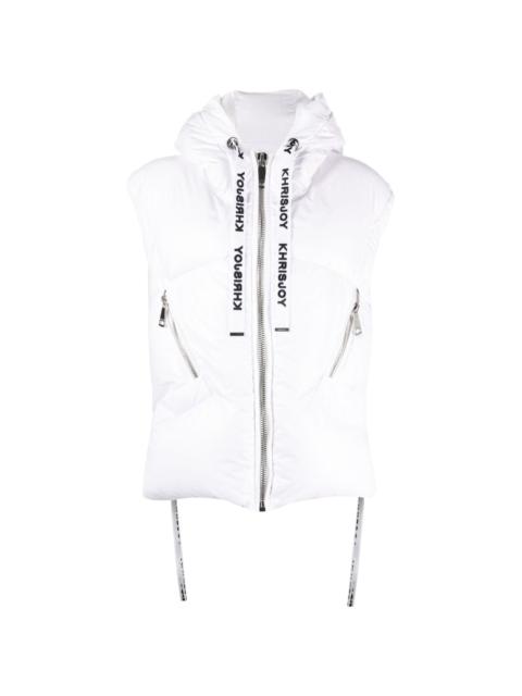 Khrisjoy Puff quilted hooded gilet