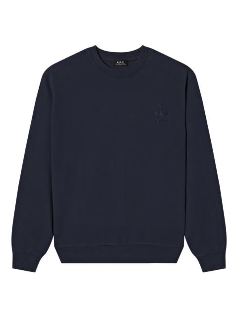 A.P.C. Cohby embroidered sweatshirt