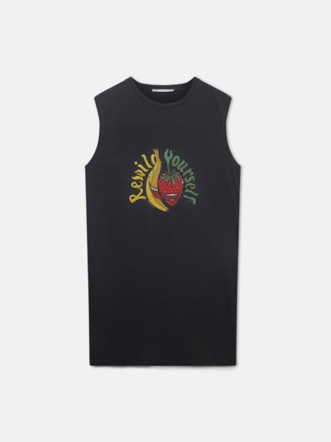 Stella McCartney 'Rewild Yourself' Fruit Print Tank Dress